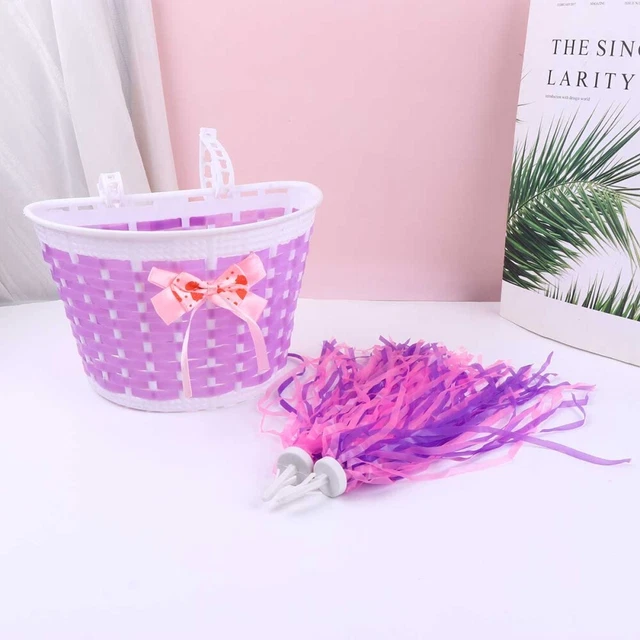 Vélo, Poignées Vélo Colorées Banderoles à Pampilles