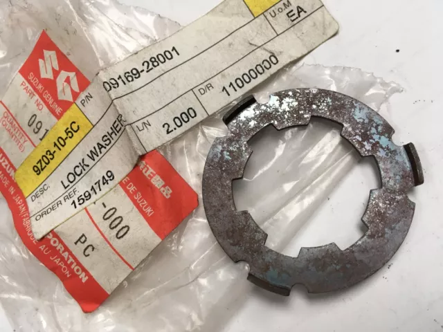 NOS Genuine Suzuki GS1000N Transmission Lock Washer No2 09169-28001 GS750