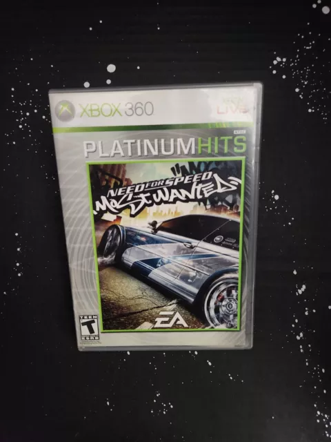 Need For Speed Most Wanted Platinum Hits (Xbox 360) **NO DISK**