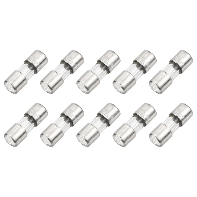 Set Of 5 F4AL250V Fast Blow Fuses – 4A 250V, 5x20mm Size For Electronics & Appliances