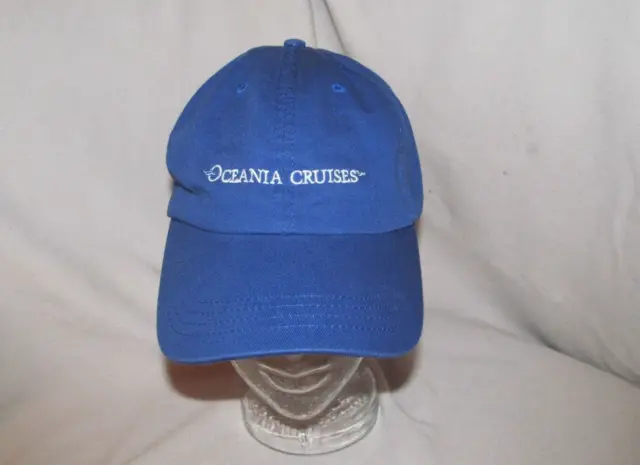 OCEANIA CRUISE LINE royal blue sports hat ball cap golf