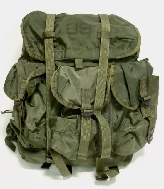 USGI US Military OD Green ALICE LC-1  Medium Combat FIELD PACK w/ LC-2 shoulder