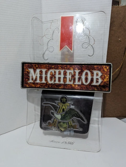 Michelob On Draught Plastic Wall Hanging Bar Sign By Everbrite NON WORKING