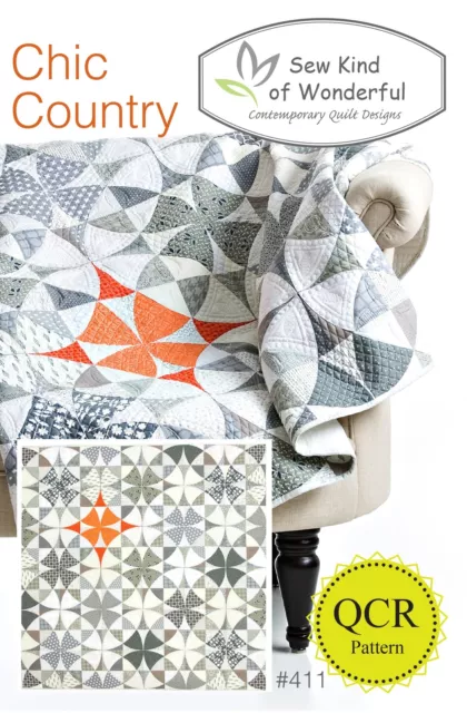 Chic Country Quilt Pattern by Jenny Pedigo of Sew Kind of Wonderful