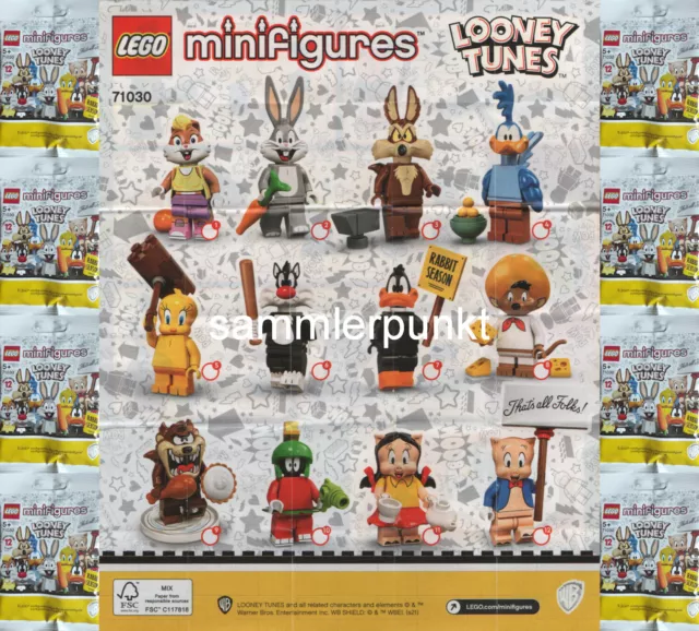 1 LEGO® MINIFIGUR -im DVB oder OVP - Ihrer Wahl - Looney Tunes - LEGO #71030