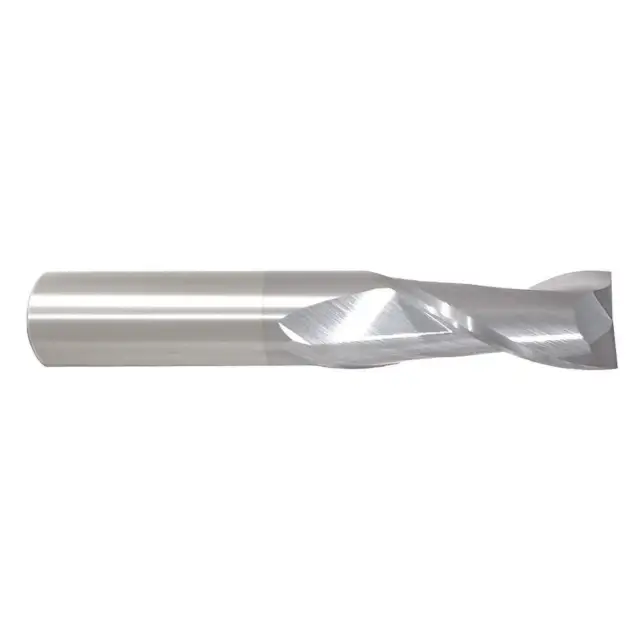 GRAINGER APPROVED 204-021000 Sq. End Mill,Single End,Carb,1/64"