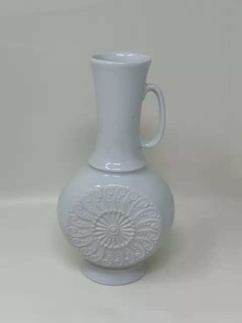 Royal Porzellan Bavarian KPM Footed With Handle Vase 7 Inches Tall