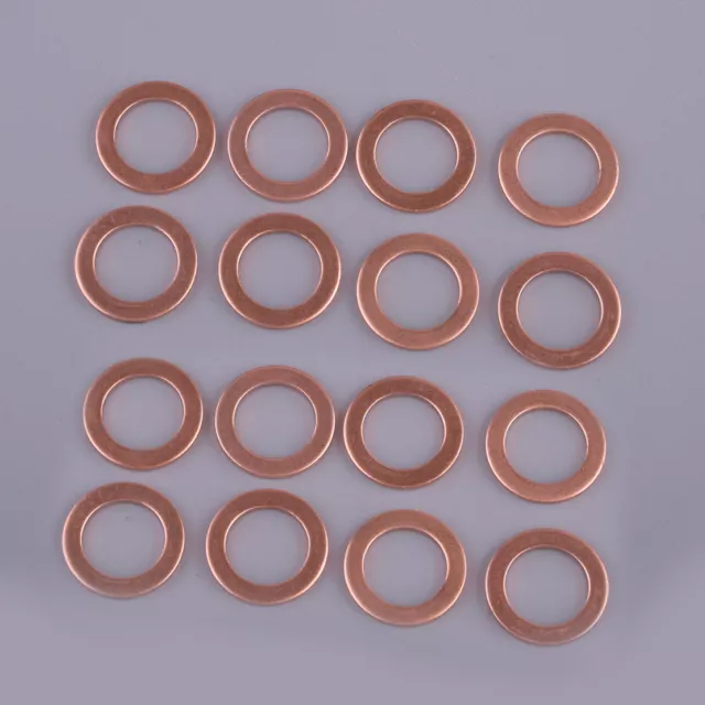 16pcs Crankcase Oil Drain Plug Washer Gasket Fit For Polaris 2002-2019 5812232