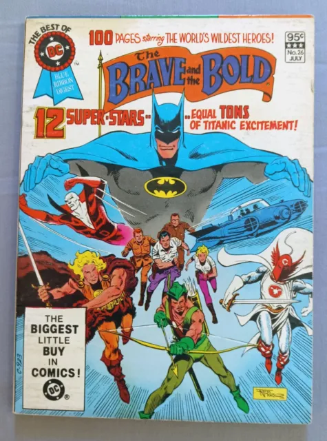 Best Of Dc Blue Ribbon Digest #26, The Brave And The Bold, Batman, 1982