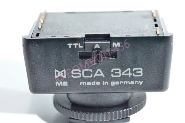 Módulo dedicado Metz SCA 343 ME para cámaras de enfoque manual Nikon - NO para F3-XLNT