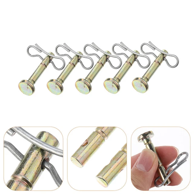 Écrou Papillon Pour Poignée De Tondeuse à Gazon - Filet 0.6 Cm, Longueur 4.8 Cm, Acier Inoxydable Et Plastique - Universel