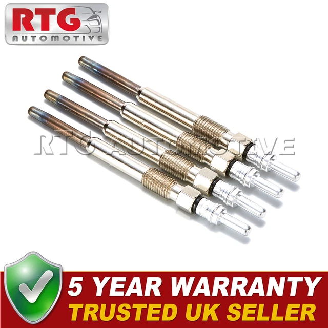 Set Of 4 Diesel Heater Glow Plugs For Land Rover Freelander Mk1 2.0 TD4 - New Replacement Parts