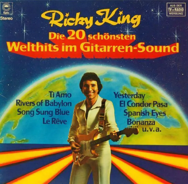 Ricky King - die 20 [zwanzig] schönsten Welthits im Gitarren-Sound
