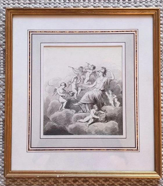 EDME-GRATIEN PARIZEAU (1783-1861) - lavis - FR