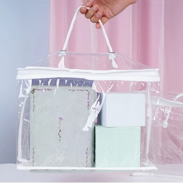 PVC BLANKET STORAGE Container Transparent Quilt Packing Bag EUR 9,78