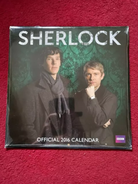 Sherlock Benedict Cumberbatch Martin Freeman 2016 Calendar