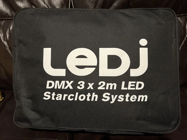 LEDJ 3 x 2m LED Starcloth System - Black LEDJ 3 x 2m LED Starcloth System - Black