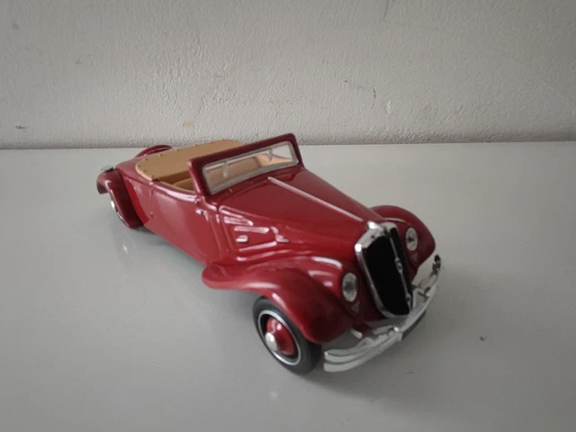 Miniature ANSON 1/18 Mercedes CLK Cabriolet Bordeaux – Réf 30338 – Excellent état