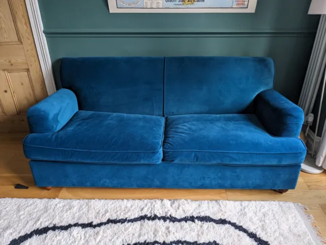 made.com Orson 3 Seater sofa bed Seafoam (Green)