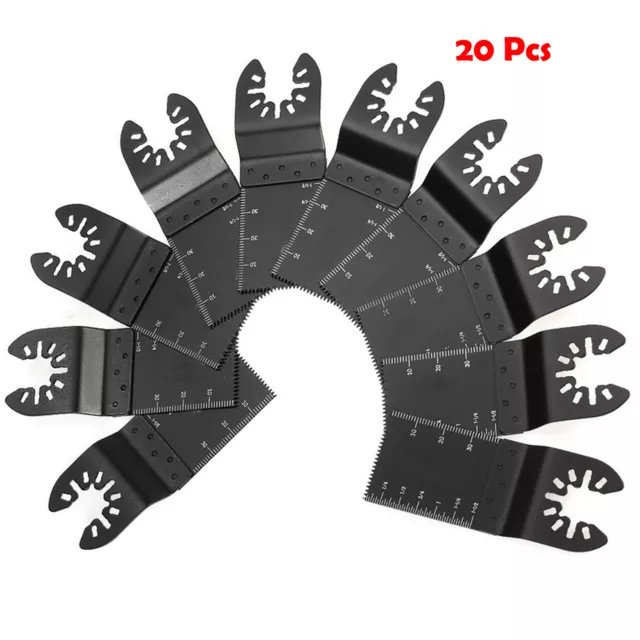 20 Oscillating Multi Tool Saw Blades Cutter For Fein RIDGID CRAFTSMAN TCH Dewalt