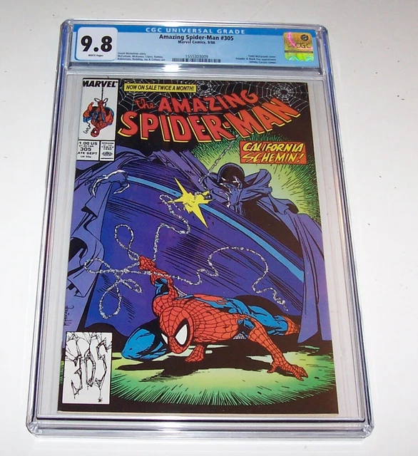 Amazing Spiderman #305 - Marvel 1988 Copper Age - CGC NM/MT 9.8 (McFarlane)