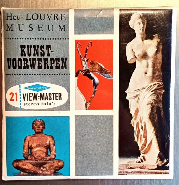 View Master   Het Louvre Museum Kunst Voorwerpen  C  178 N   In Olandese  Sealed