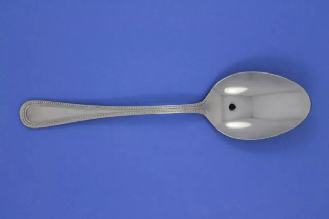 Cuisinart Beaded Edge 18/10 Stainless CU18 Pattern Place Oval Soup Spoon 7 1/4"