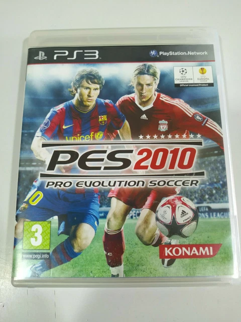 PES 2010 PRO Evolution Soccer Messi Torres juego PLAYSTATION