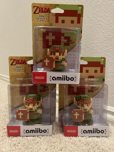 8-Bit Link amiibo The Legend of Zelda 30th Anniversary Edition NIB Sealed F/S! 8-Bit Link amiibo The Legend of Zelda 30th Anniversary Edition NIB Sealed F/S!