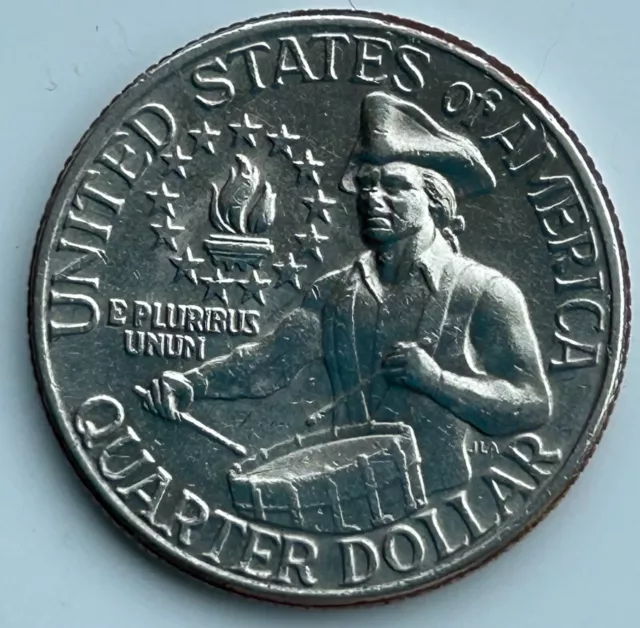 Usa Coin 1976 Commemorative Quarter Dollar Bicentennial 1776-1976 Drummer Boy