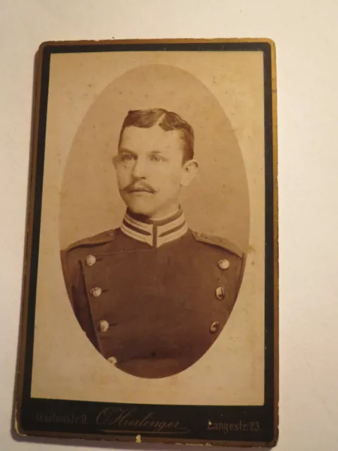 Stuttgart - Soldat in Uniform - Regiment GrenR 119 ? - Portrait / CDV