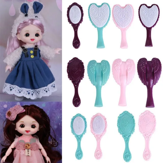 Dolls Eyelash Eyebrow Combs Dollhouse Decorations Doll Accessories Plastic Comb