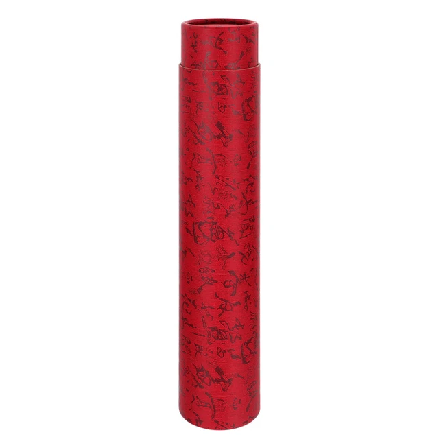 Tubo de almacenamiento de póster tubo de carteles extensible soporte para carteles