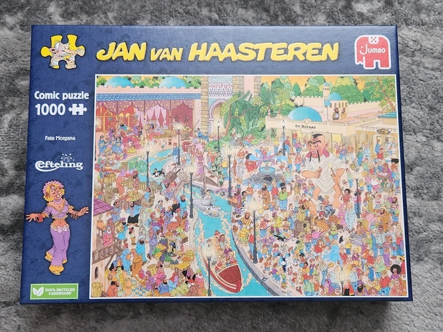 PUZZLE JUMBO JAN Van Haasteren Efteling Fata Morgana 1000 pezzi NUOVO