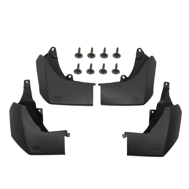 ENSEMBLE VOITURE AVANT Arrière Mud Bavettes Bavettes Poussière Slush Protection EUR 46,67