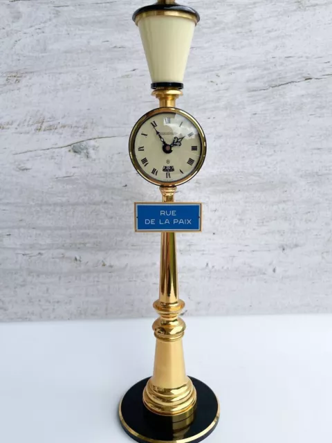 Jaeger-LeCoultre Rue de la Paix Alarm Tischuhr Table clock Handaufzug Vintage
