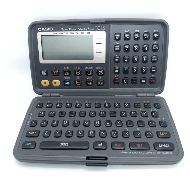 Casio B.O.S.S. Organizer SF-5300 NOSS Business Organizer
