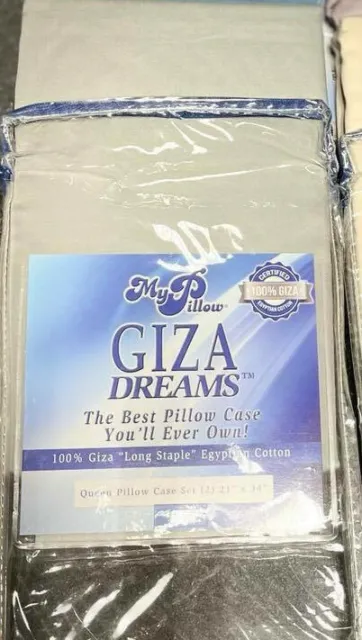 My Pillow Giza Dreams - Pillow Case Set Queen/King Various Colors