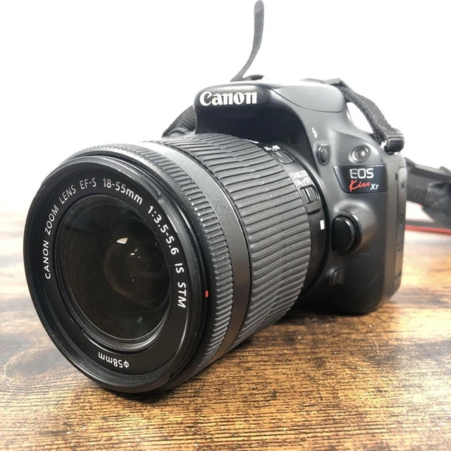 Canon - ＣＡＮＯＮ　ＥＯＳ　ＫＩＳＳ　Ｘ７ Amazon Canada: Canon Digital SLR Camera EOS Kiss X7 (Double