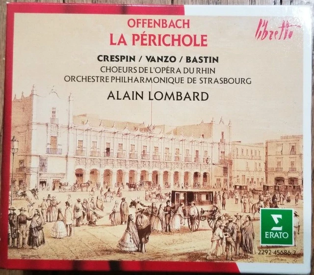 OFFENBACH LA PERICHOLE, Alain Lombard 2 LP Box Set W