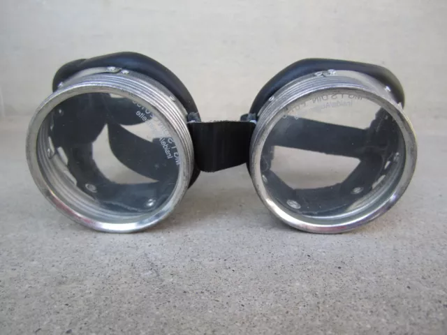 Gafas de seguridad alemanas Georg Schmerler con estuche 717
