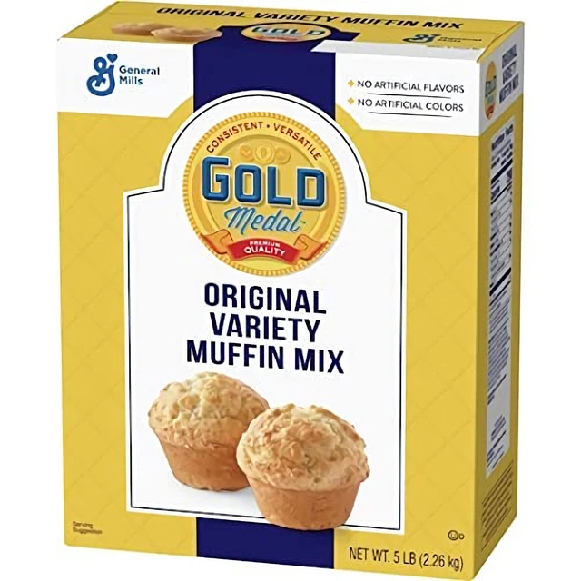 Muffin Mix by Gold Medal | 5 Pound Box (Original Variety)