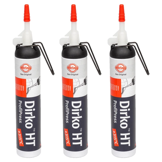 600ML ELRING 471501 Silikon Dichtmasse Dichtungsmasse DIRKO-HT bis+315 ...