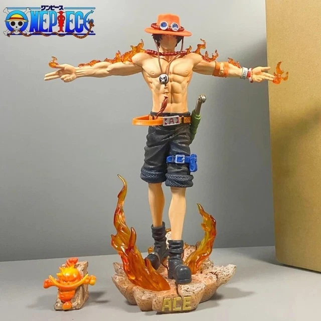 ONE PIECE FIGURINE Action Portgas Ace Statuette Collection Jouet Manga 28cm EUR 55,00 - FR