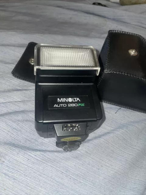 Minolta Auto 280PX Photography Flash dedicated to X700, X570 and other X series*