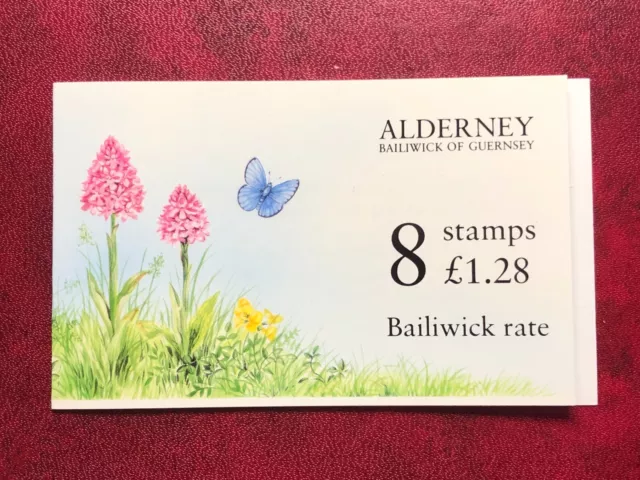 Alderney - 1994 £1.28 Flora & Fauna Booklet Sg Asb1