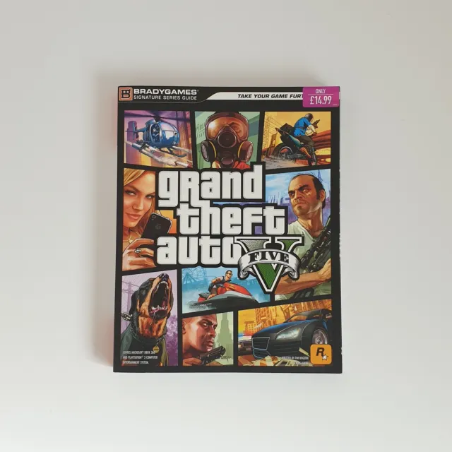 GTA Grand Theft Auto V Strategy Guide by Bradygames Paperback Xbox & Playstation