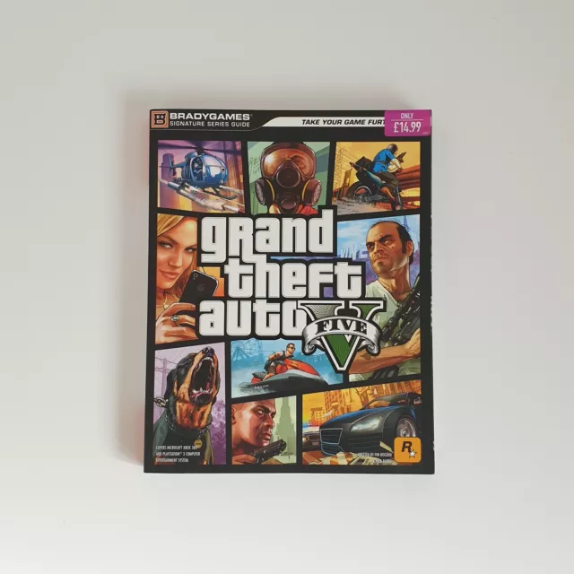 GTA Grand Theft Auto V Strategy Guide by Bradygames Paperback Xbox & Playstation