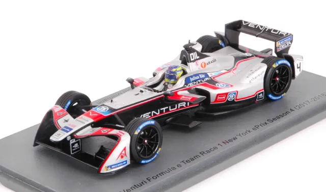 Modellauto Auto Maßstab 1:43 spark Modell Venturi N.4 Berlin Eprix Formel E