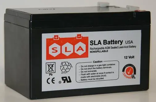 12V 12AH SLA Battery Replaces CB12-12 NP12-12 BP12-12 ES12-12 UB12120 USA